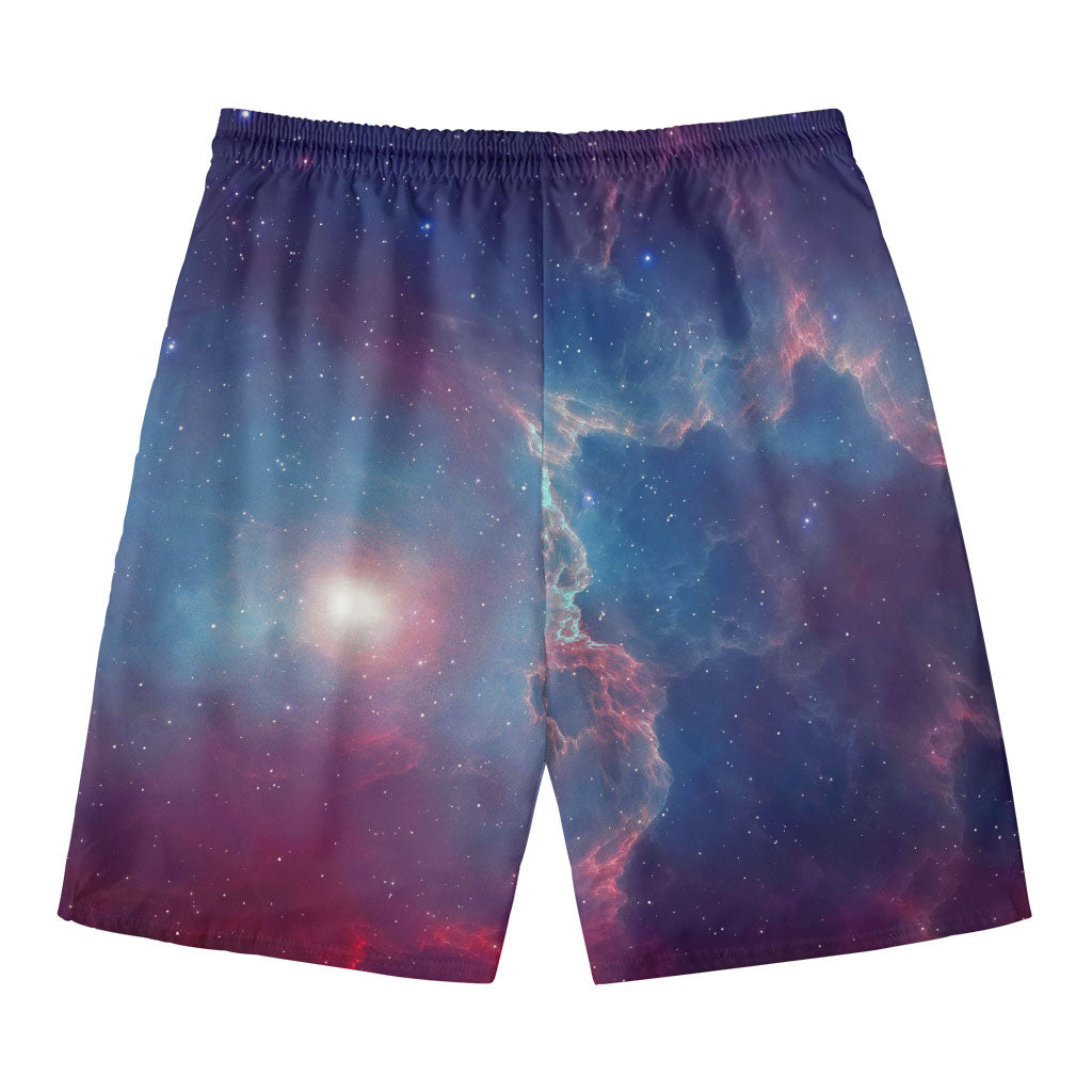 Dark Universe Galaxy Deep Space Print Men's Swim Trunks