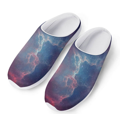 Dark Universe Galaxy Deep Space Print Mesh Casual Shoes