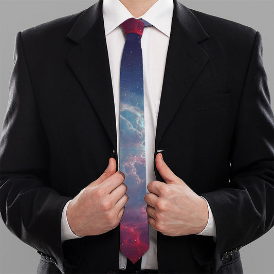 Dark Universe Galaxy Deep Space Print Necktie