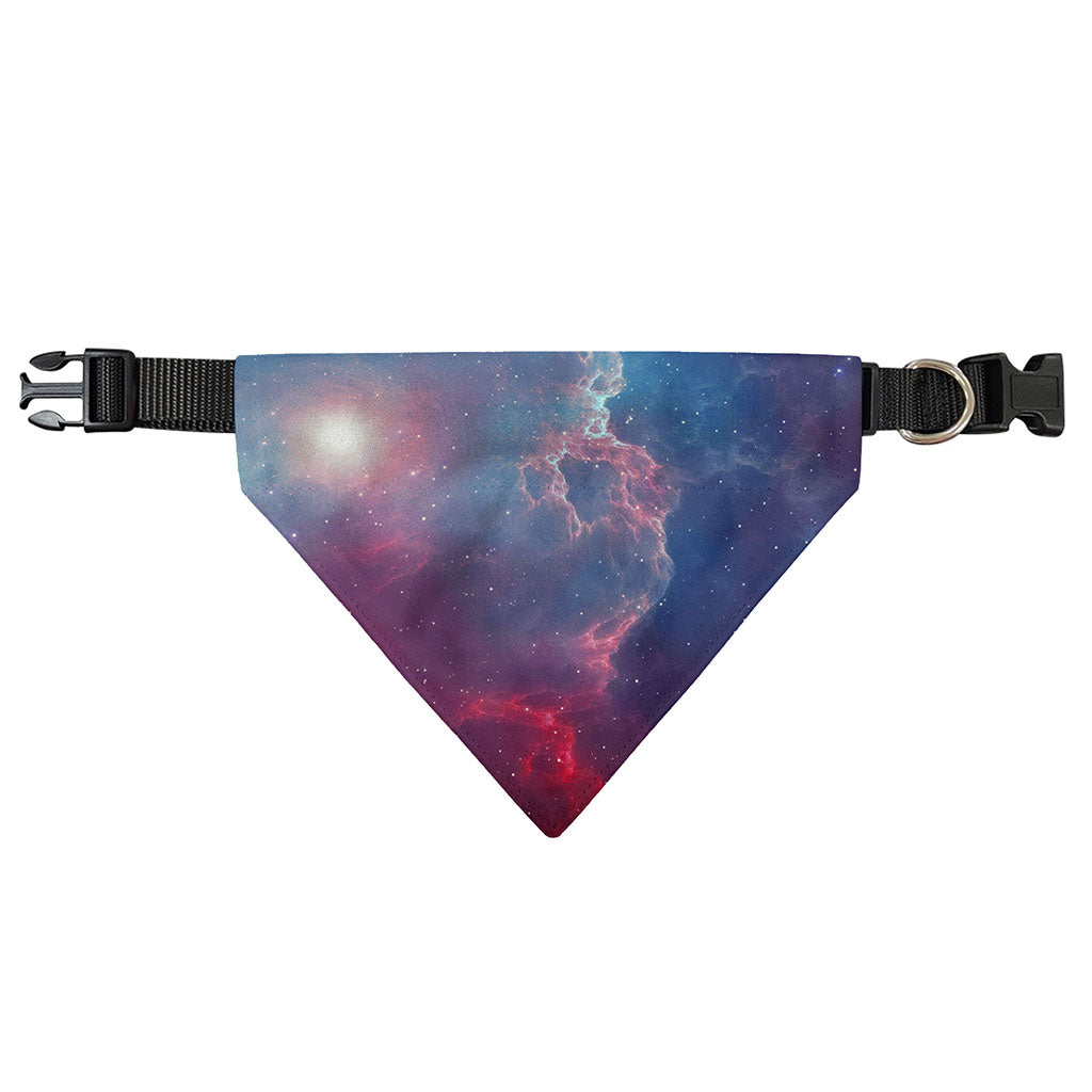 Dark Universe Galaxy Deep Space Print Over The Collar Dog Bandana