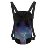 Dark Universe Galaxy Deep Space Print Pet Carrier Backpack