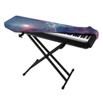 Dark Universe Galaxy Deep Space Print Piano Keyboard Cover