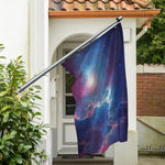 Dark Universe Galaxy Deep Space Print Polyester Flag
