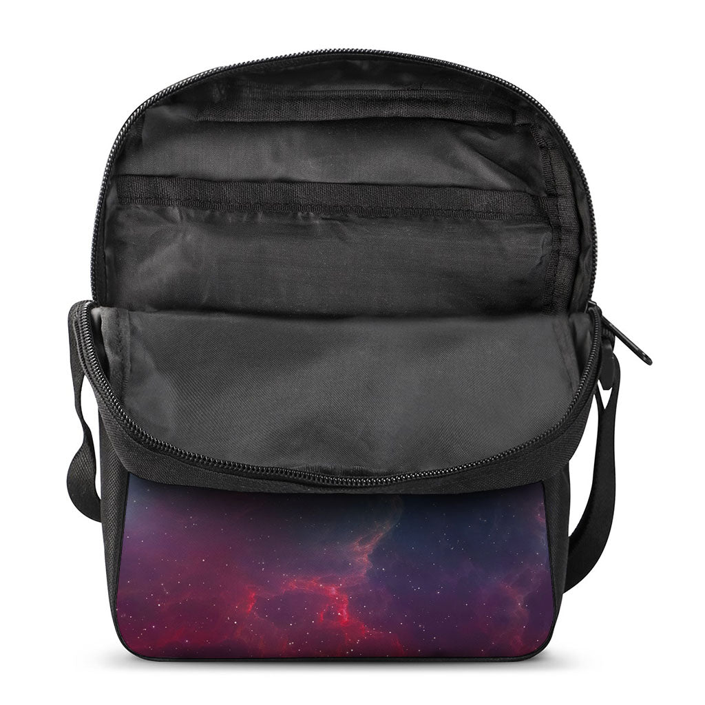 Dark Universe Galaxy Deep Space Print Rectangular Crossbody Bag