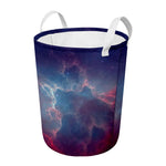 Dark Universe Galaxy Deep Space Print Round Laundry Basket