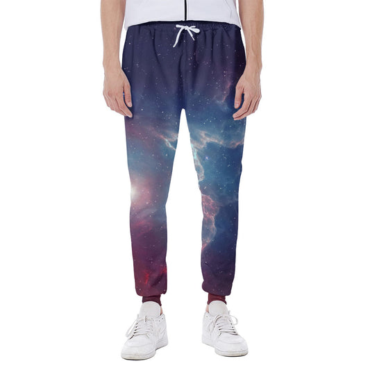 Dark Universe Galaxy Deep Space Print Scuba Joggers