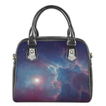 Dark Universe Galaxy Deep Space Print Shoulder Handbag