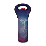 Dark Universe Galaxy Deep Space Print Single Neoprene Wine Tote