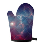 Dark Universe Galaxy Deep Space Print Single Oven Mitt