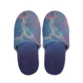 Dark Universe Galaxy Deep Space Print Slippers