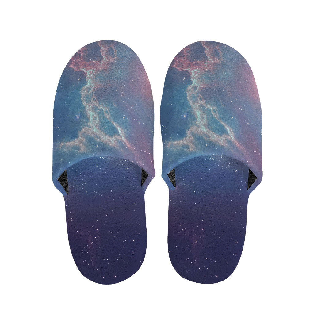 Dark Universe Galaxy Deep Space Print Slippers