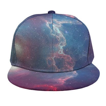 Dark Universe Galaxy Deep Space Print Snapback Cap