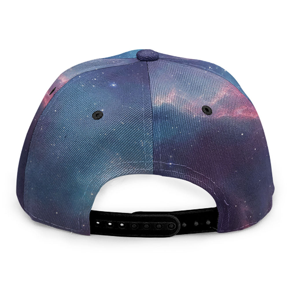 Dark Universe Galaxy Deep Space Print Snapback Cap