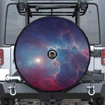 Dark Universe Galaxy Deep Space Print Tire Cover With Camera Hole