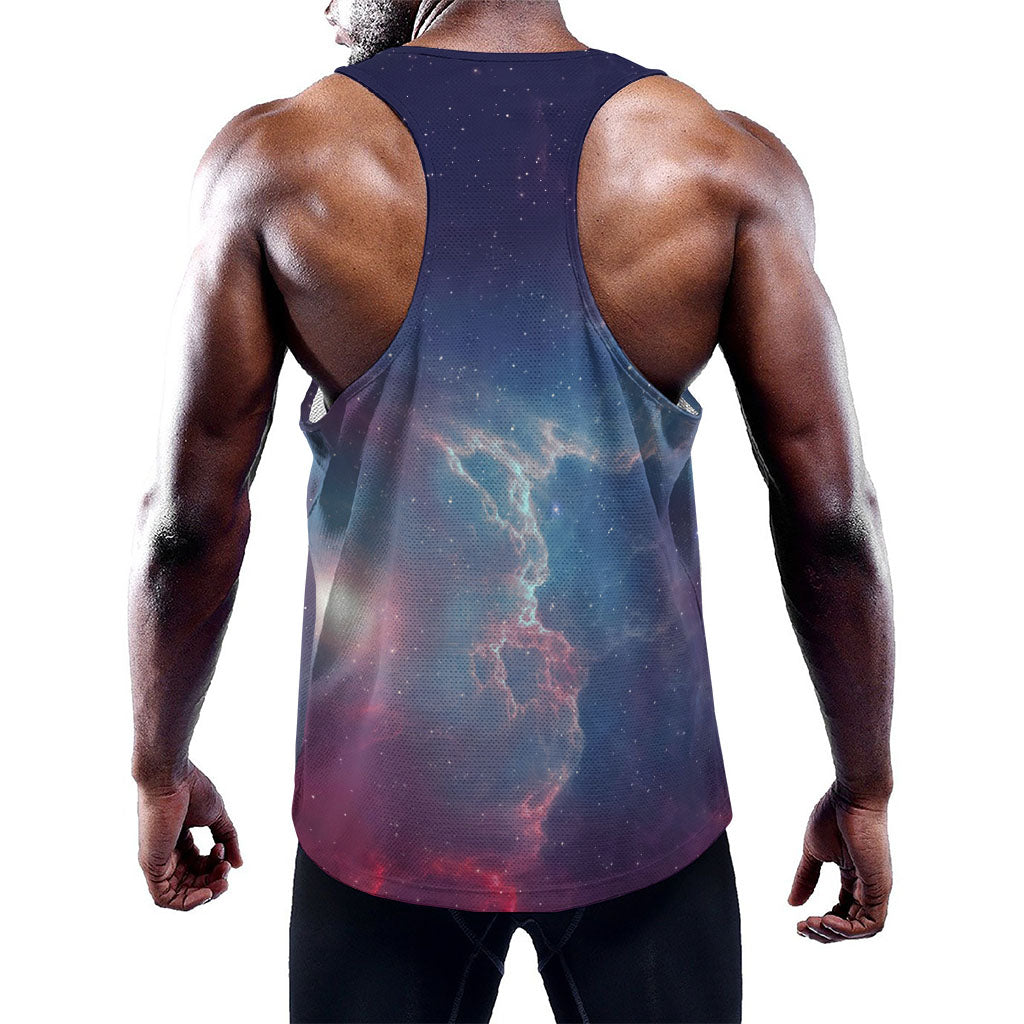 Dark Universe Galaxy Deep Space Print Training Tank Top