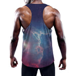 Dark Universe Galaxy Deep Space Print Training Tank Top