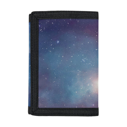 Dark Universe Galaxy Deep Space Print Trifold Wallet