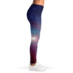 Dark Universe Galaxy Deep Space Print Women's Leggings