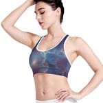 Dark Universe Galaxy Deep Space Print Women's Sports Bra