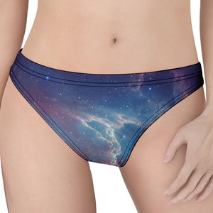 Dark Universe Galaxy Deep Space Print Women's Thong