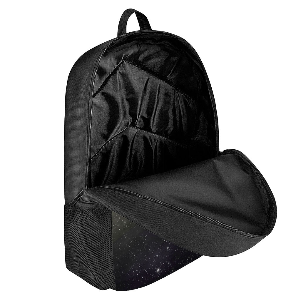 Dark Universe Galaxy Outer Space Print 17 Inch Backpack