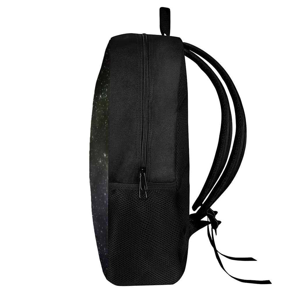 Dark Universe Galaxy Outer Space Print 17 Inch Backpack