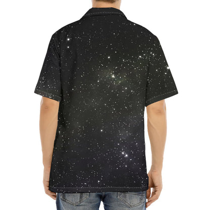 Dark Universe Galaxy Outer Space Print Aloha Shirt