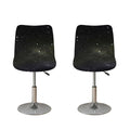 Dark Universe Galaxy Outer Space Print Bar Stool Covers