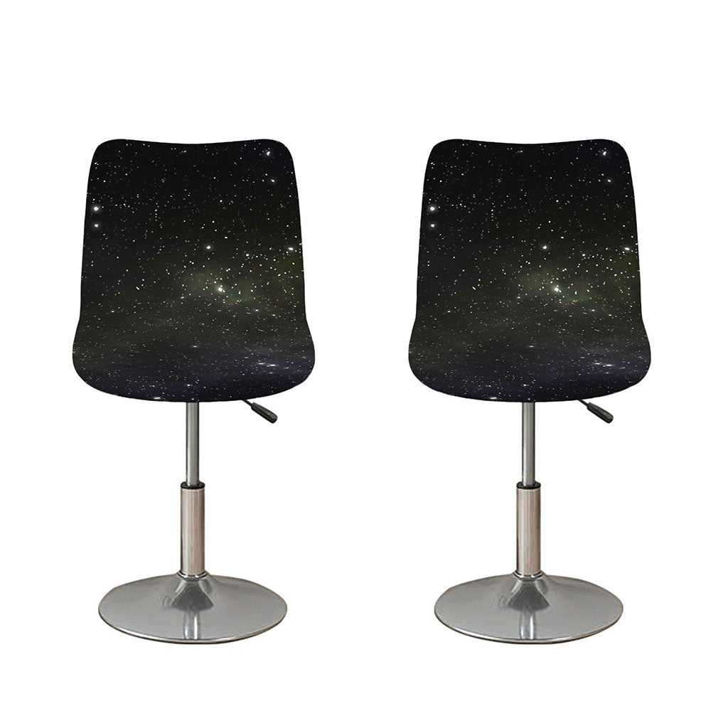 Dark Universe Galaxy Outer Space Print Bar Stool Covers
