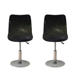 Dark Universe Galaxy Outer Space Print Bar Stool Covers