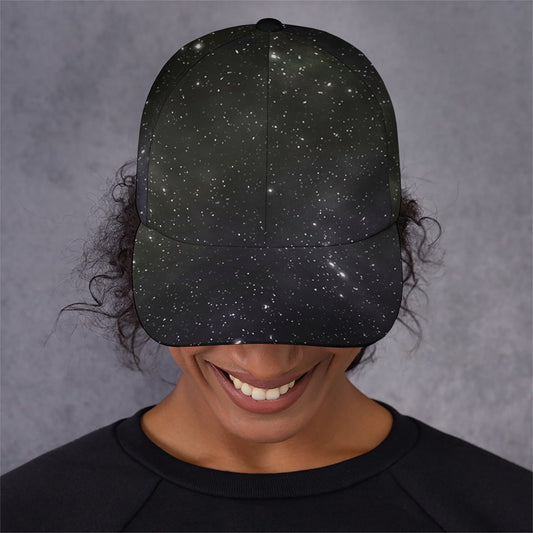 Dark Universe Galaxy Outer Space Print Baseball Cap