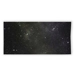 Dark Universe Galaxy Outer Space Print Beach Towel