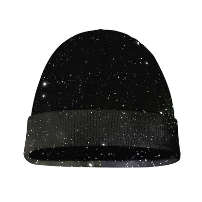 Dark Universe Galaxy Outer Space Print Beanie