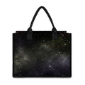 Dark Universe Galaxy Outer Space Print Canvas Tote Bag
