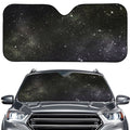 Dark Universe Galaxy Outer Space Print Car Windshield Sun Shade