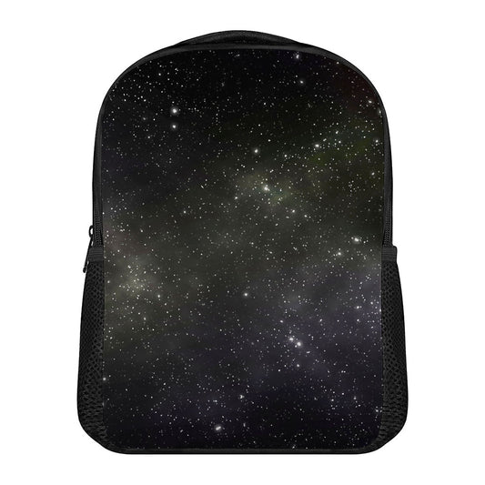 Dark Universe Galaxy Outer Space Print Casual Backpack