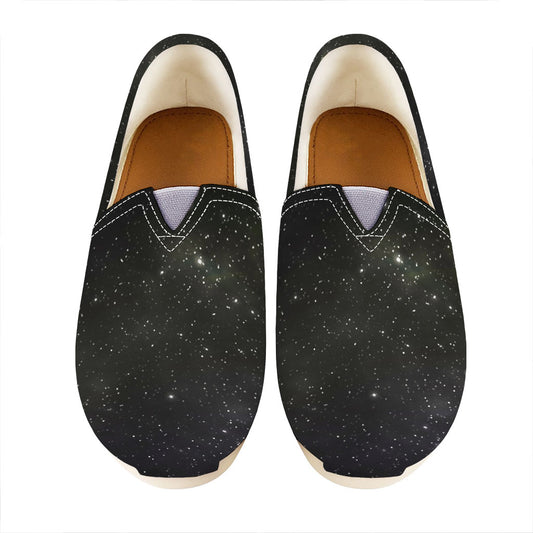 Dark Universe Galaxy Outer Space Print Casual Shoes