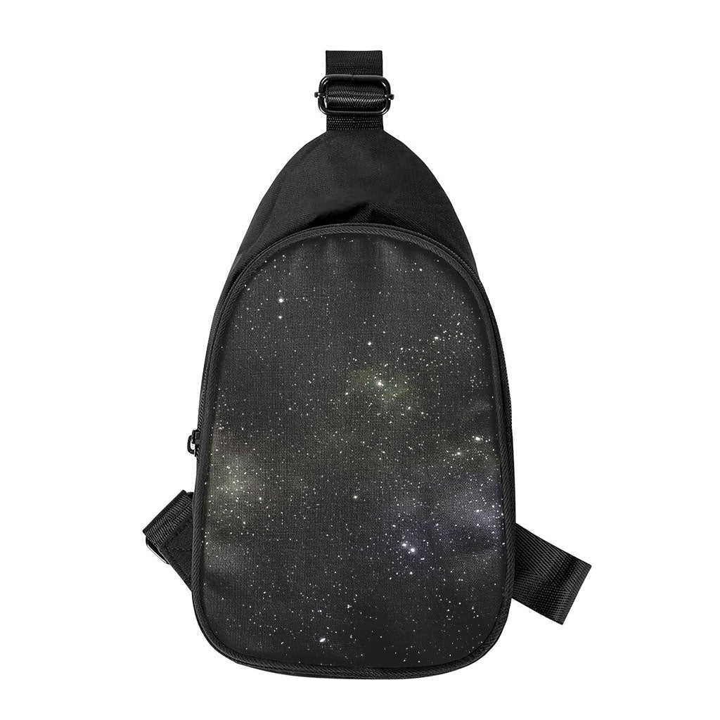 Dark Universe Galaxy Outer Space Print Chest Bag