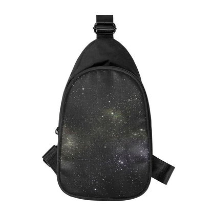 Dark Universe Galaxy Outer Space Print Chest Bag