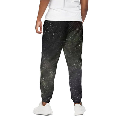 Dark Universe Galaxy Outer Space Print Cotton Pants