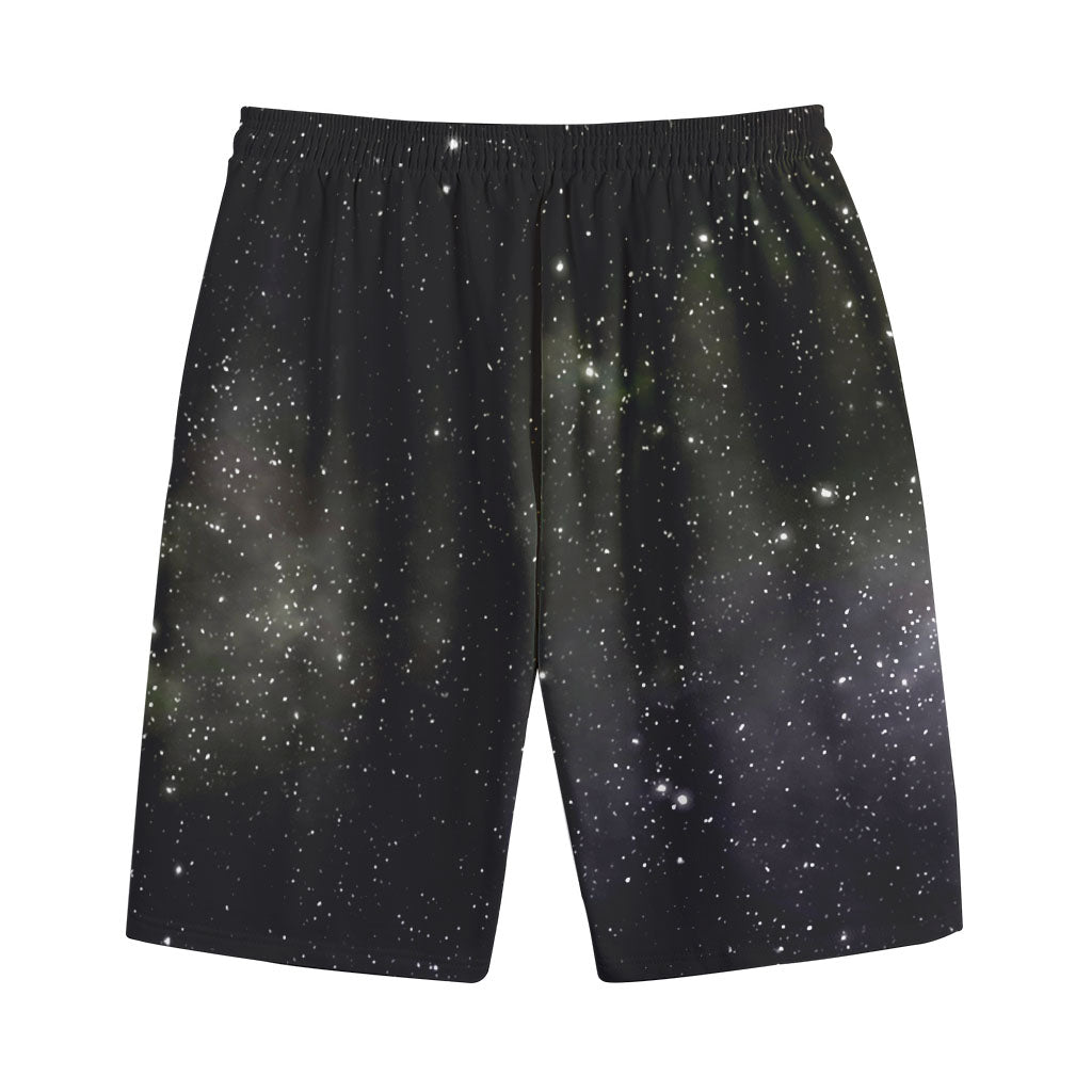 Dark Universe Galaxy Outer Space Print Cotton Shorts