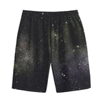 Dark Universe Galaxy Outer Space Print Cotton Shorts