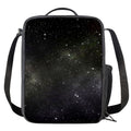 Dark Universe Galaxy Outer Space Print Crossbody Lunch Bag