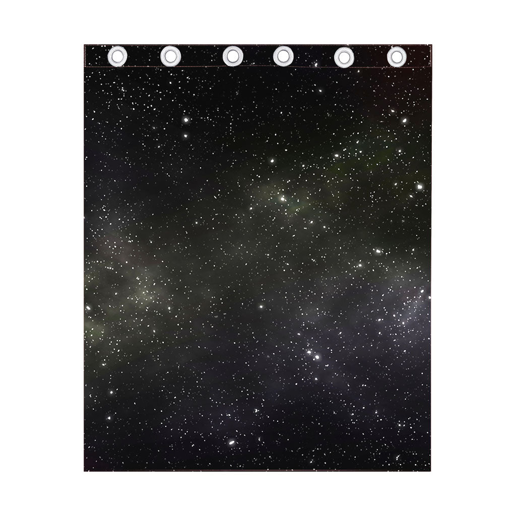 Dark Universe Galaxy Outer Space Print Curtain