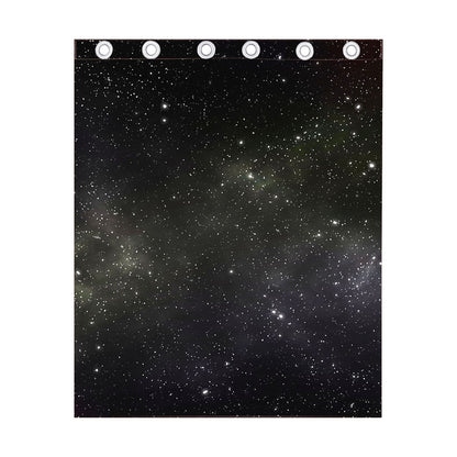 Dark Universe Galaxy Outer Space Print Curtain