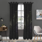 Dark Universe Galaxy Outer Space Print Curtain