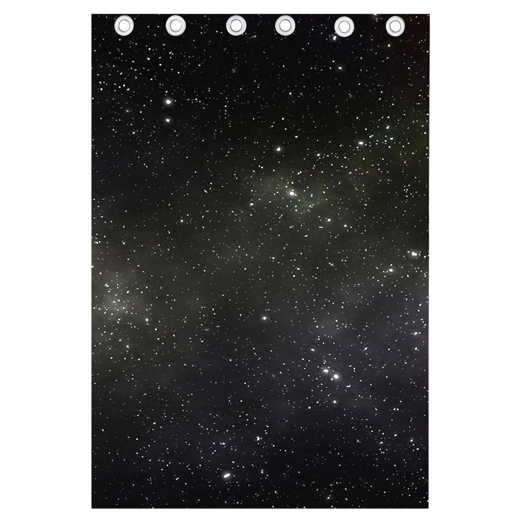 Dark Universe Galaxy Outer Space Print Curtain