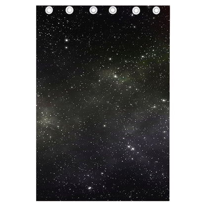 Dark Universe Galaxy Outer Space Print Curtain