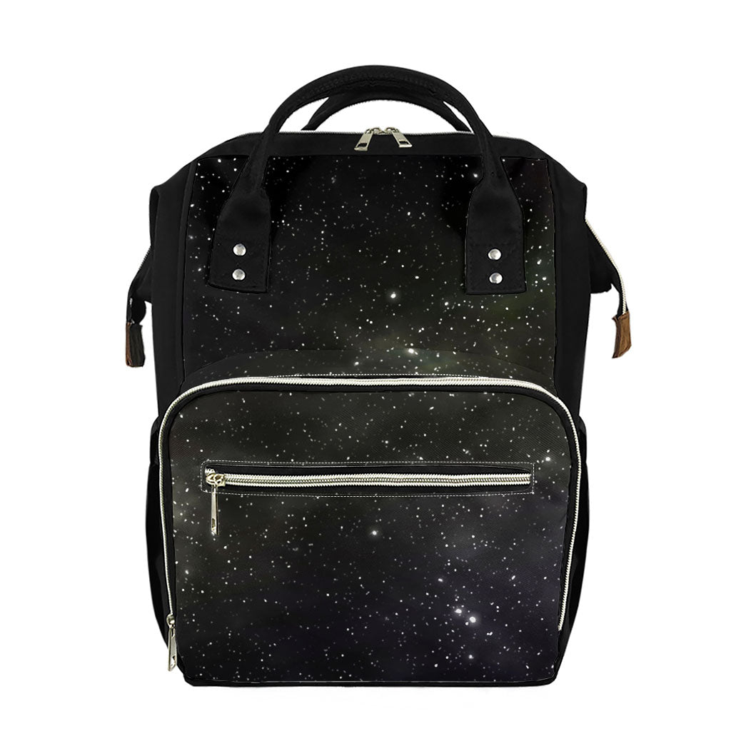 Dark Universe Galaxy Outer Space Print Diaper Bag