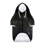 Dark Universe Galaxy Outer Space Print Dog Zip Up Hoodie
